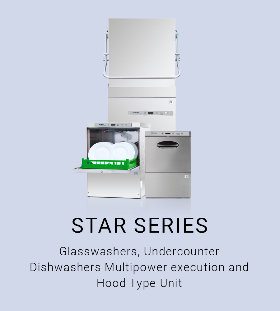 Stierlen Commercial Dishwashers Star Series